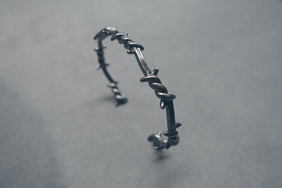 Gunmetal Crown of Thorns Wristband - Accessories by The Commandment Co, The Commandment Co , Singapore Christian gifts shop