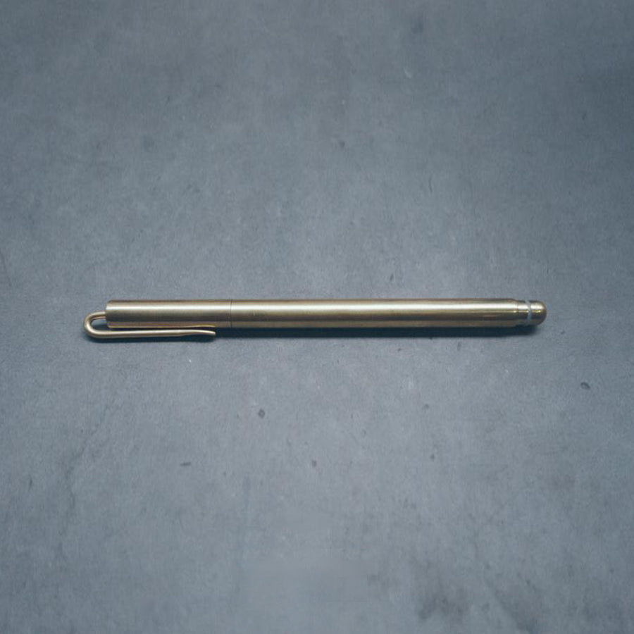 Rollerball brass pen ink