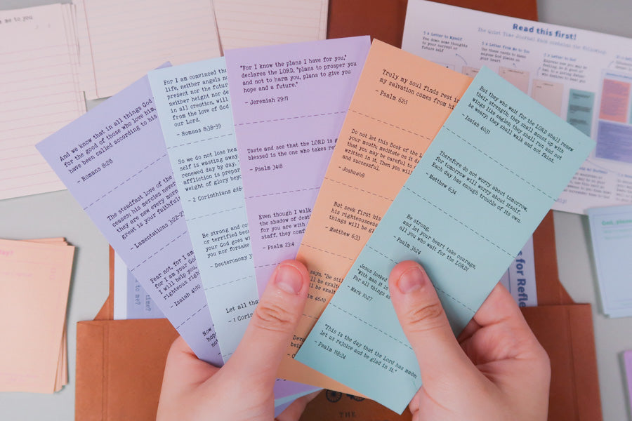 Quiet Time Journal Pack - Journal by The Commandment Co, The Commandment Co , Singapore Christian gifts shop