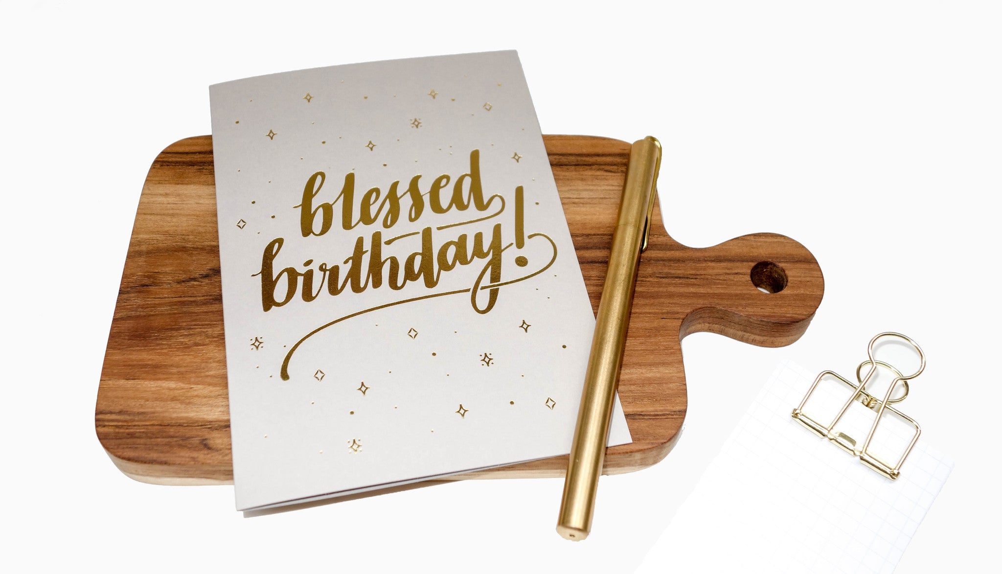 Blessed birthday {Greeting Card} - Cards by The Commandment, The Commandment Co , Singapore Christian gifts shop