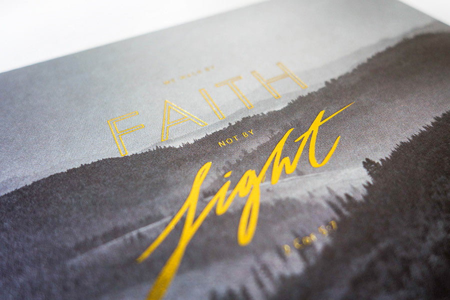 Walk by Faith {Card} - Cards by The Commandment, The Commandment Co
