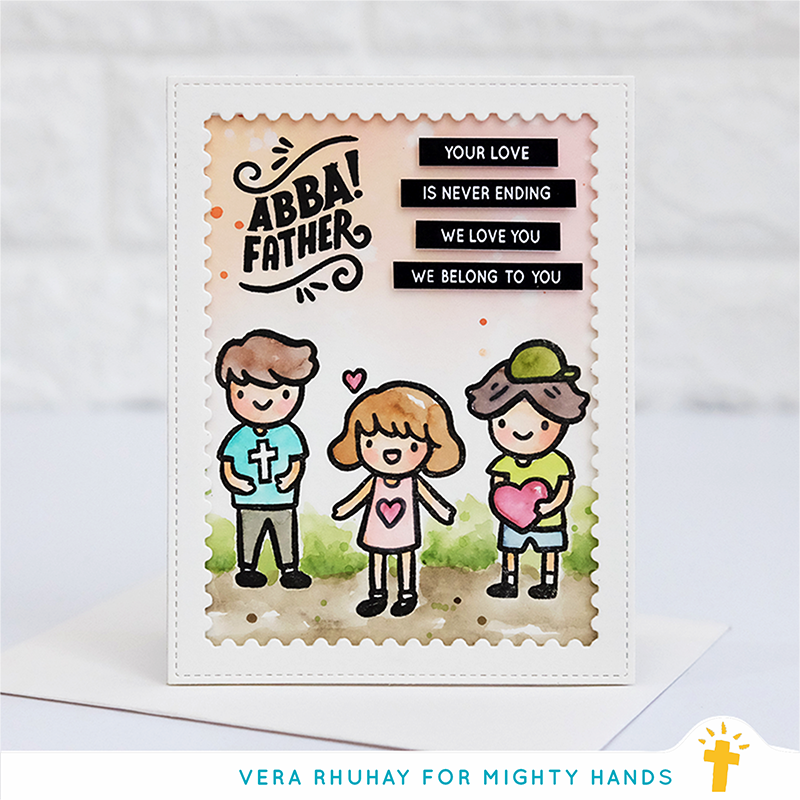 Children of God {Stamp} - Stamps by Mighty Hands, The Commandment Co