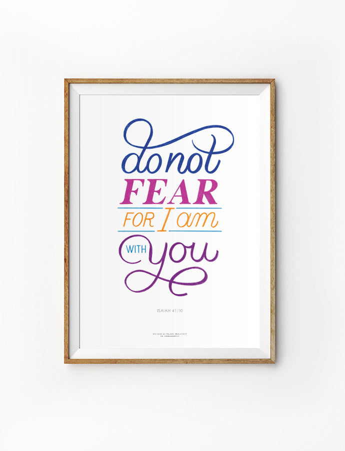 Do Not Fear {Poster} - Posters by Valster73, The Commandment Co