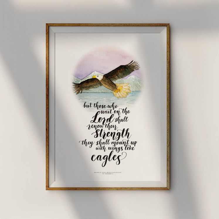 Eagle {Poster} - Posters by heartstringsincolours, The Commandment Co