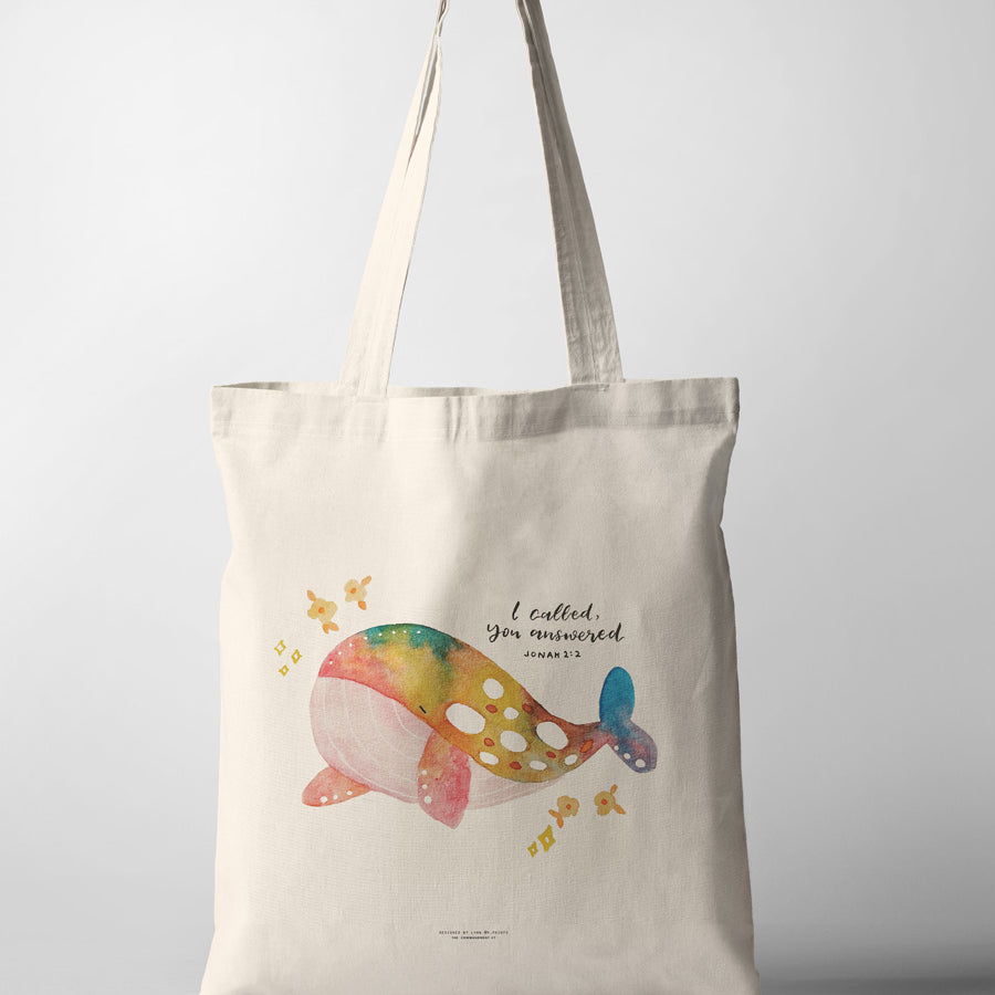 Nahum {Tote Bag} - tote bag by P.Paints, The Commandment Co , Singapore Christian gifts shop