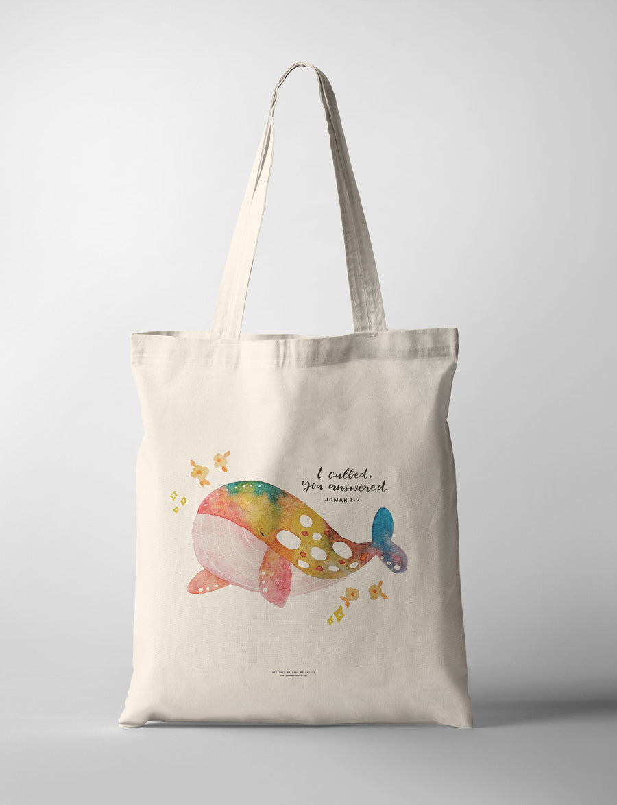 Nahum {Tote Bag} - tote bag by P.Paints, The Commandment Co , Singapore Christian gifts shop