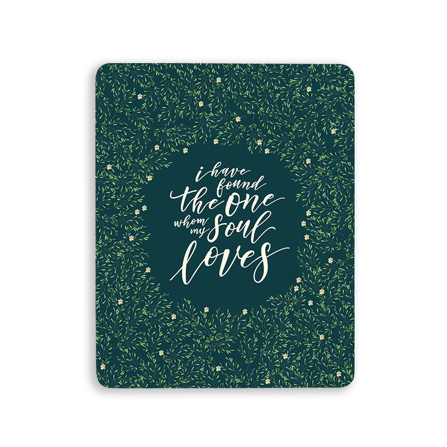 I Have Found The One Whom My Soul Loves {Wood Board} - Wood Board by Timber+Shepherd, The Commandment Co , Singapore Christian gifts shop