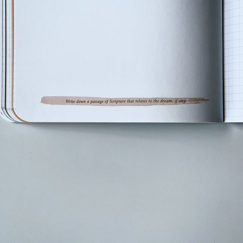 not just a dream {Journal} - Journal by The Project J, The Commandment Co , Singapore Christian gifts shop