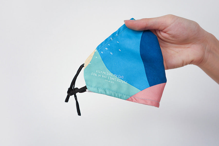 Keep Me Safe My God {Face Mask} - Face Mask by The Commandment Co, The Commandment Co , Singapore Christian gifts shop