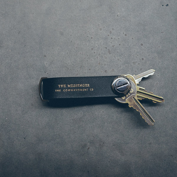 Leather Key Organizer - Keychain by The Messenger by TCCO, The Commandment Co , Singapore Christian gifts shop