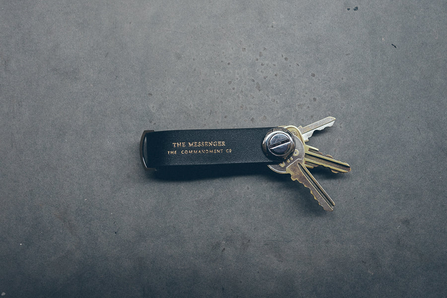 Leather Key Organizer - Keychain by The Messenger by TCCO, The Commandment Co , Singapore Christian gifts shop