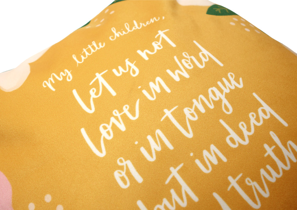My Little Children {Cushion Cover} - Cushion Covers by The Commandment Co, The Commandment Co , Singapore Christian gifts shop