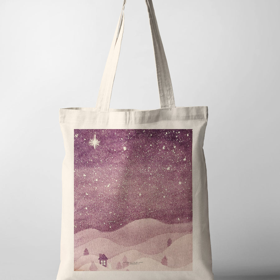 Psalm 121:1-2 {Tote Bag} - tote bag by P.Paints, The Commandment Co , Singapore Christian gifts shop