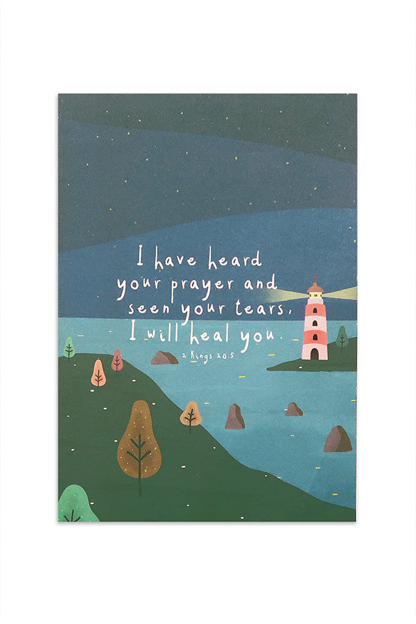 I Have Heard Your Prayer {Card} - Cards by The Commandment Co, The Commandment Co , Singapore Christian gifts shop