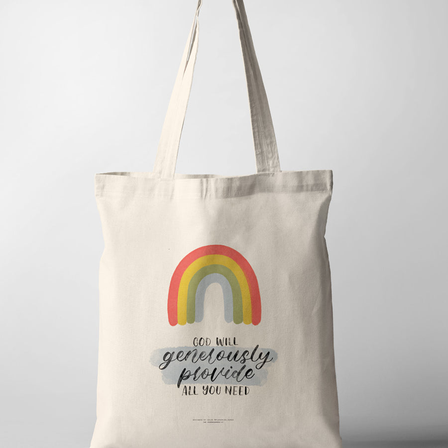 All You Need {Tote Bag} - tote bag by Flowering Words, The Commandment Co