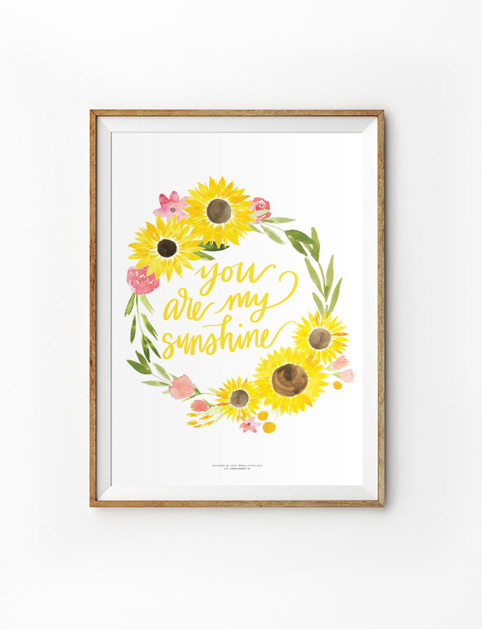 You Are My Sunshine {Poster}