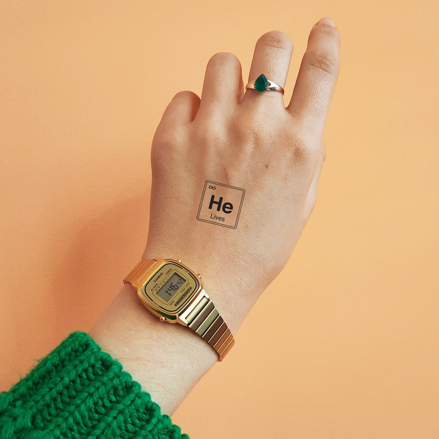 Temporary Tattoos Sheet - Tattoo by The Commandment Co, The Commandment Co , Singapore Christian gifts shop