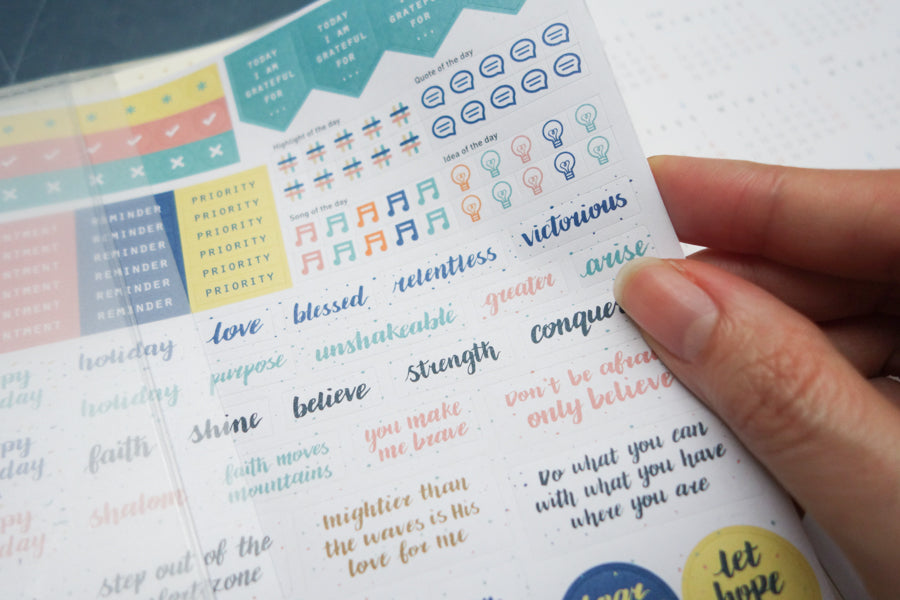 The Planner - Notebooks by The Commandment Co, The Commandment Co , Singapore Christian gifts shop