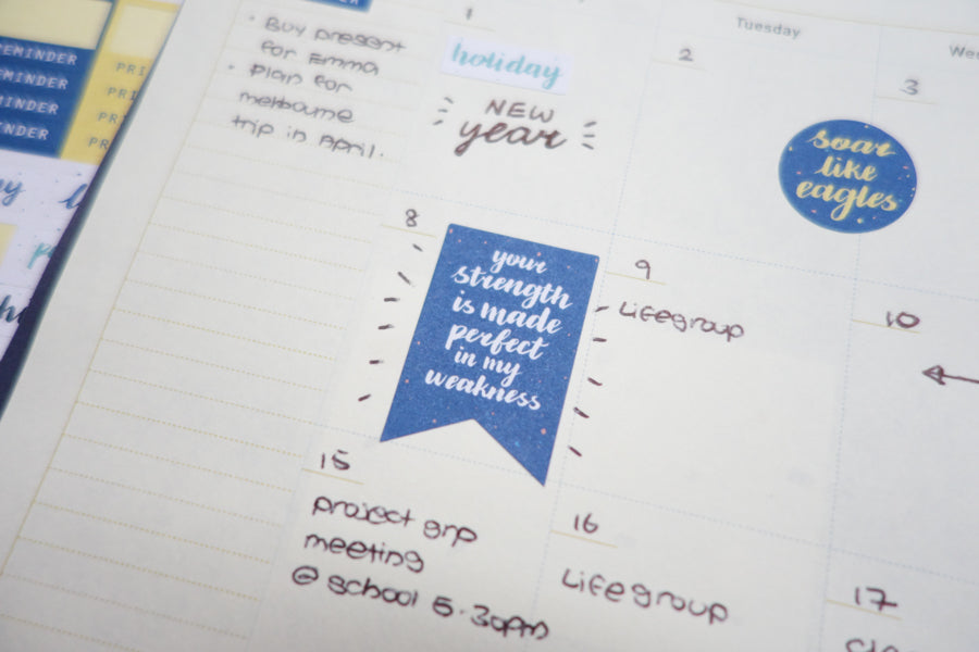 The Planner - Notebooks by The Commandment Co, The Commandment Co , Singapore Christian gifts shop