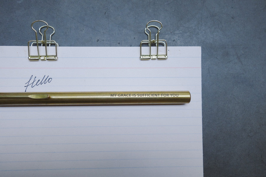 The Commandment Co : My grace is sufficient for you