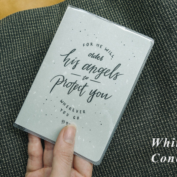 For He will order His angels to protect you wherever you go {Passport Cover} - Passport Cover by The Commandment Co, The Commandment Co , Singapore Christian gifts shop