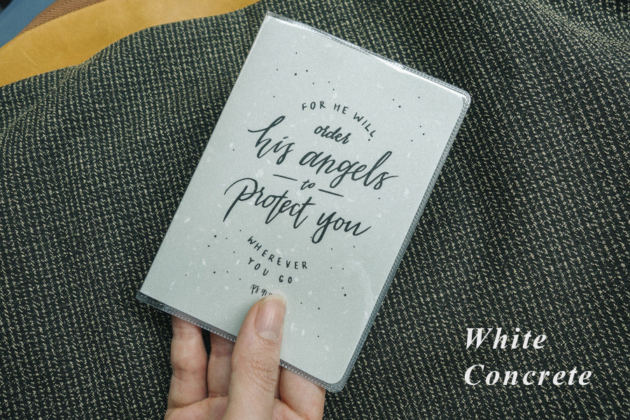 For He will order His angels to protect you wherever you go {Passport Cover} - Passport Cover by The Commandment Co, The Commandment Co , Singapore Christian gifts shop