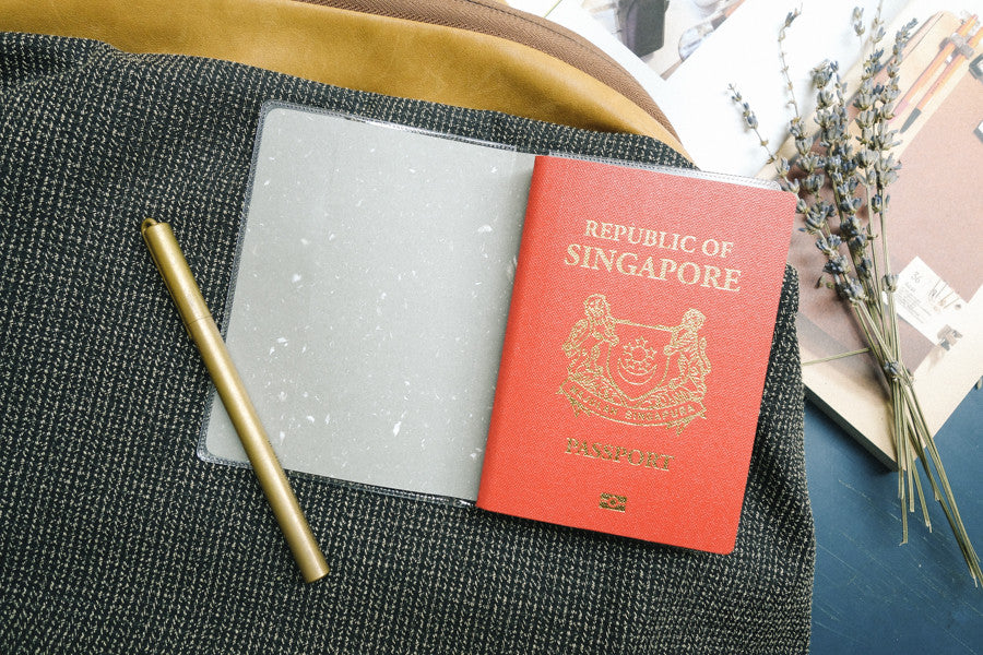 For He will order His angels to protect you wherever you go {Passport Cover} - Passport Cover by The Commandment Co, The Commandment Co , Singapore Christian gifts shop