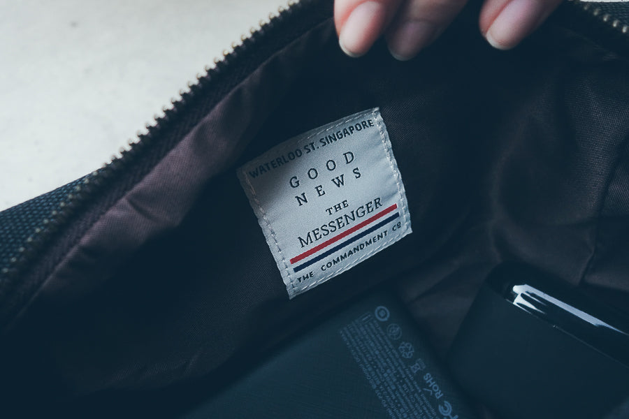 Toiletry Bag by The Messenger - Pouch by The Messenger, The Commandment Co , Singapore Christian gifts shop