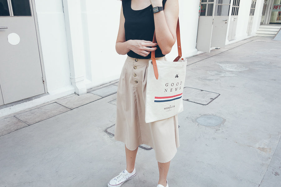 Good News {Sling Bag} - tote bag by The Messenger by TCCO, The Commandment Co , Singapore Christian gifts shop