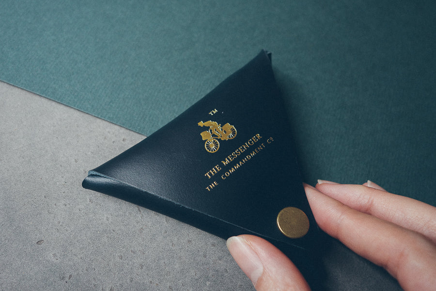 Leather Coin Pouch - Coin Pouch by The Messenger by TCCO, The Commandment Co , Singapore Christian gifts shop