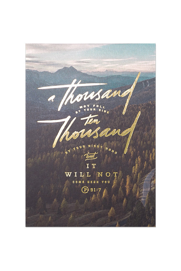 A Thousand Ten Thousand {Card} - Cards by The Commandment Co, The Commandment Co , Singapore Christian gifts shop