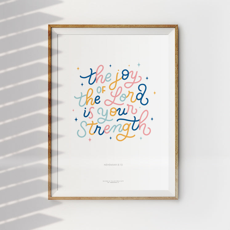Christian verse modern and simple wall art poster design