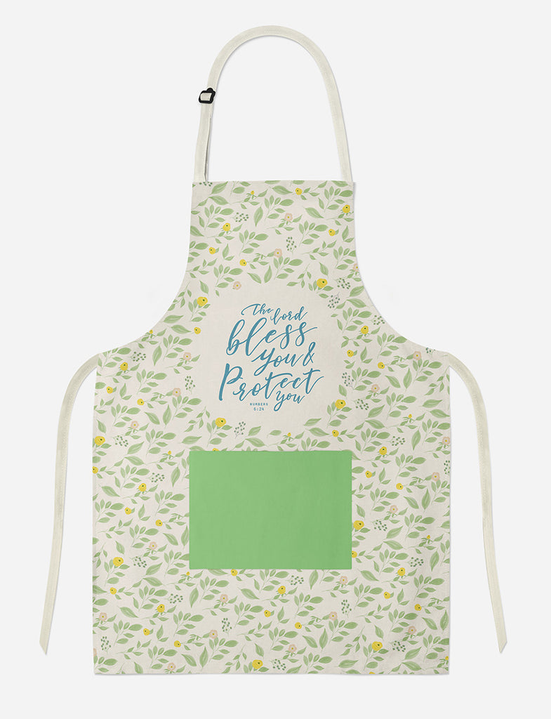 The Lord Bless You and Protect You {Apron} - Apron by The Commandment Co, The Commandment Co , Singapore Christian gifts shop