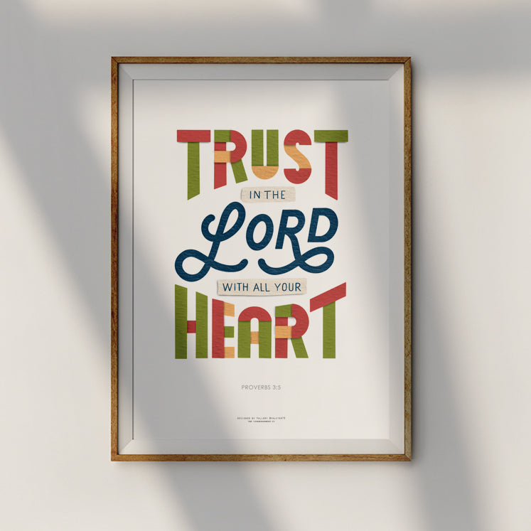 home and living poster design with spiritual content