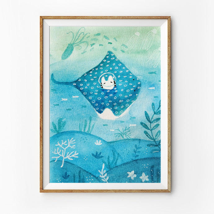 Under The Sea {Poster} - Posters by P.Paints, The Commandment Co , Singapore Christian gifts shop
