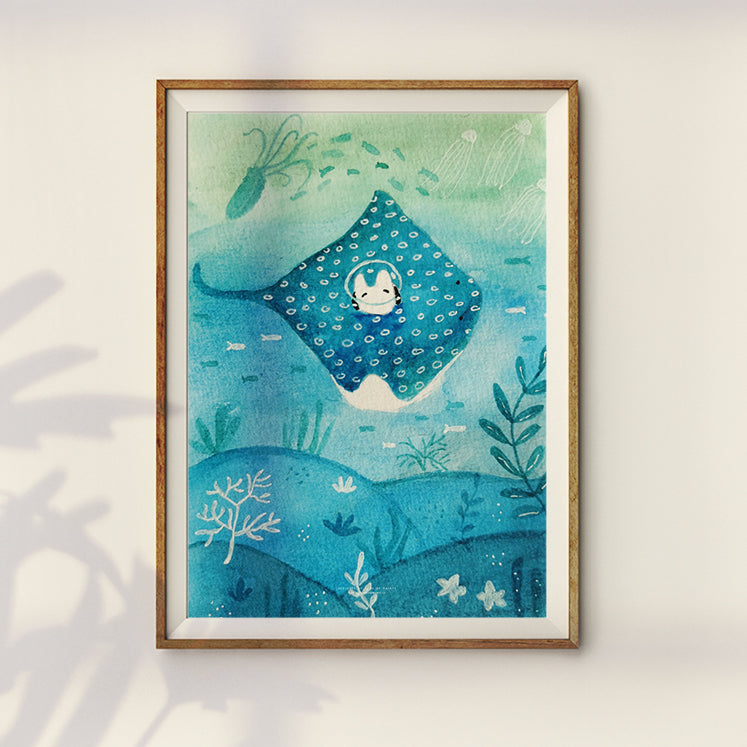 Under The Sea {Poster} - Posters by P.Paints, The Commandment Co , Singapore Christian gifts shop