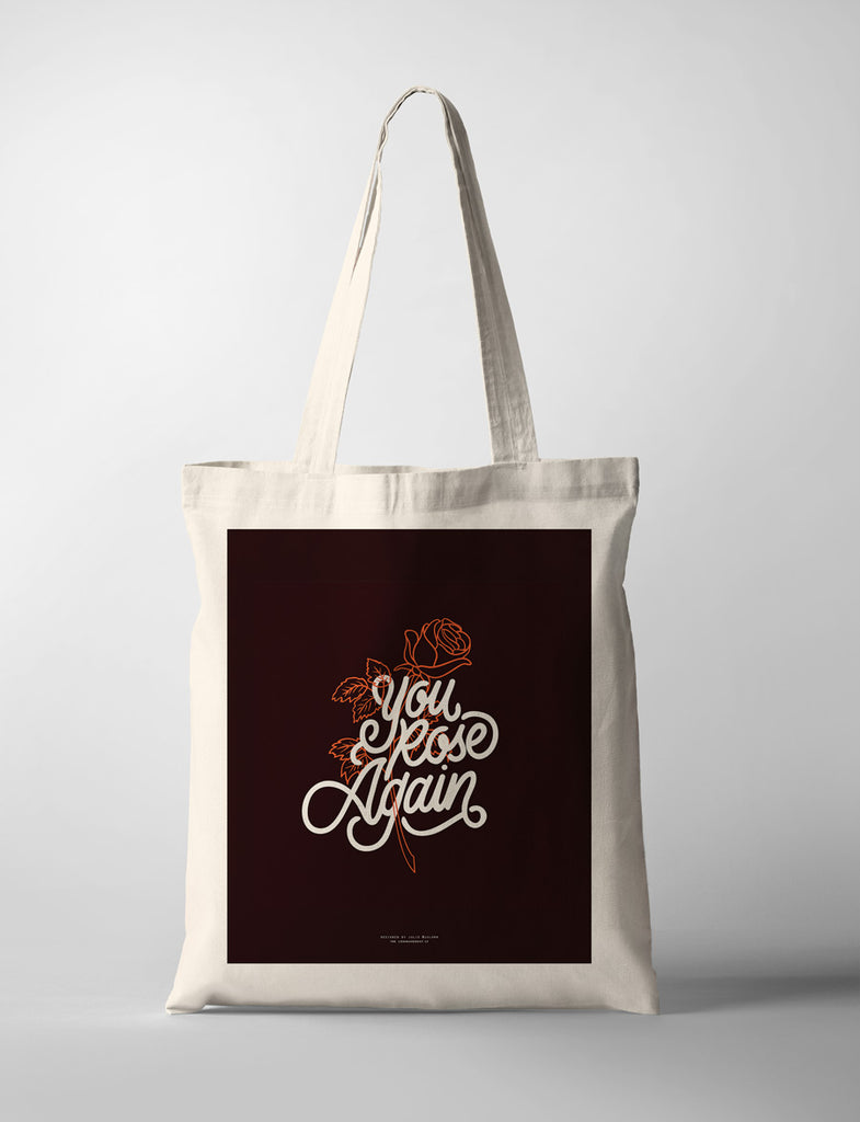 Stunning Christianity fashion tote bag design You Rose Again