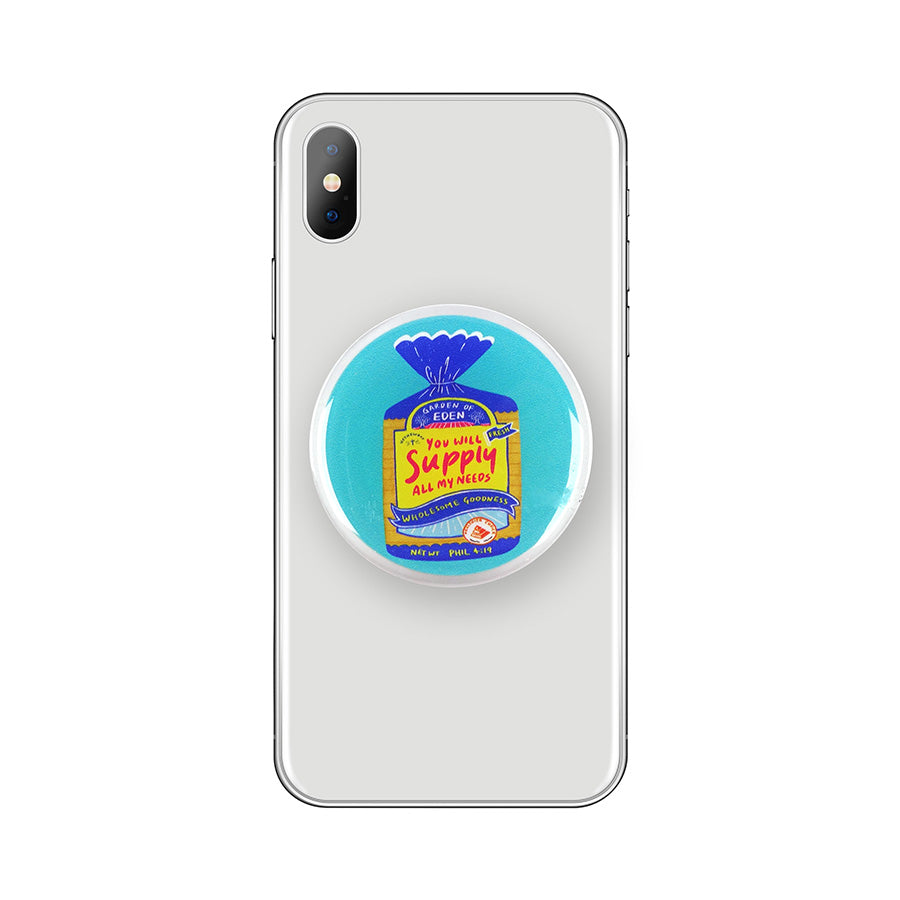 Wholesome Bread {LOVE SUPERMARKET Phone Grip} - Phone Grip by The Commandment Co, The Commandment Co , Singapore Christian gifts shop