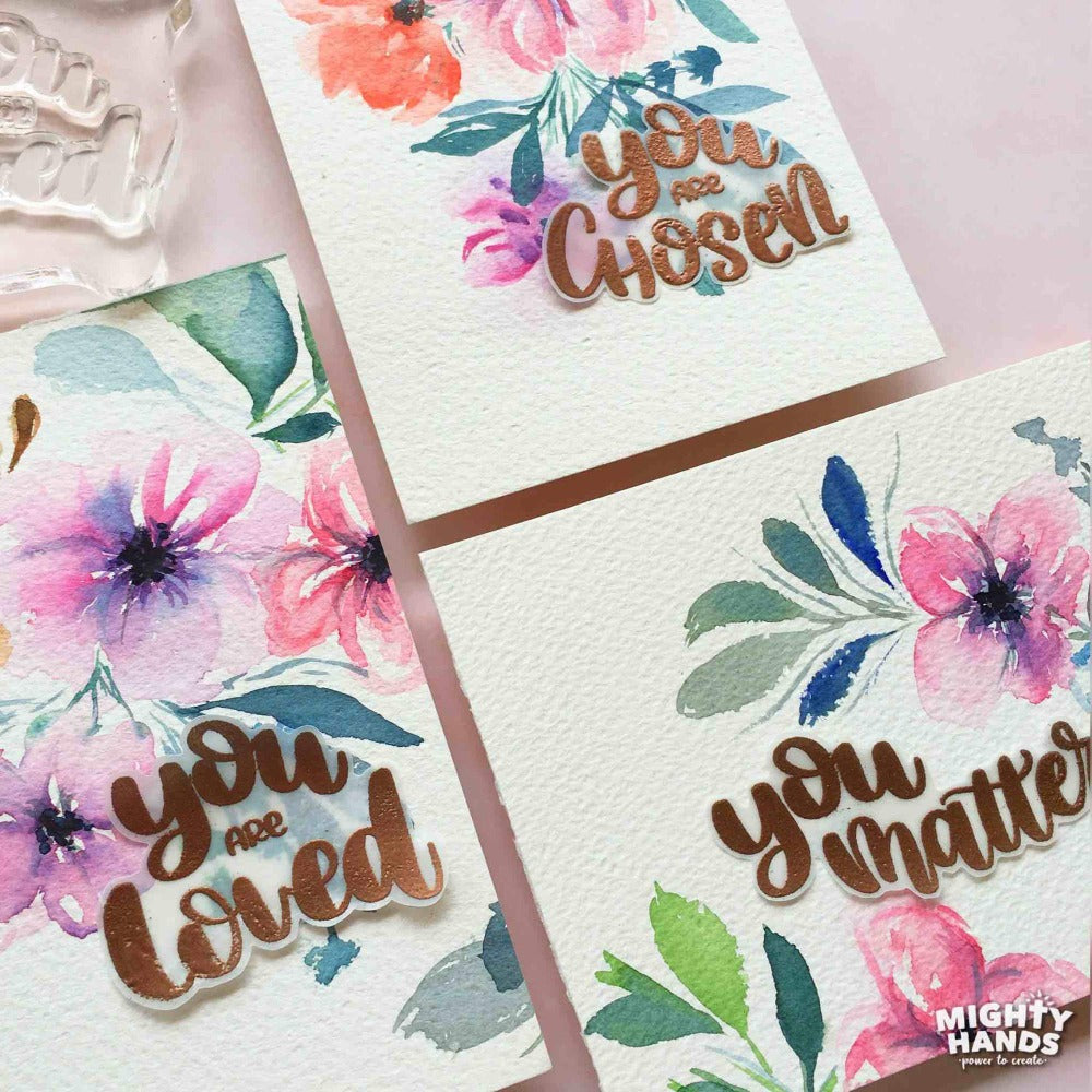 You Are Loved {Stamp}