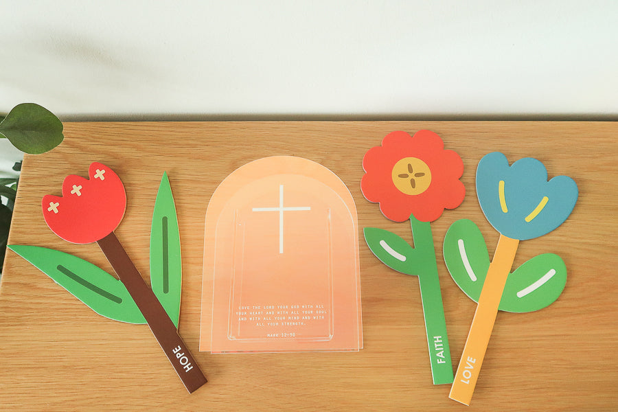 Love The Lord {Iridescent Acrylic Vase} - by The Commandment Co, The Commandment Co , Singapore Christian gifts shop