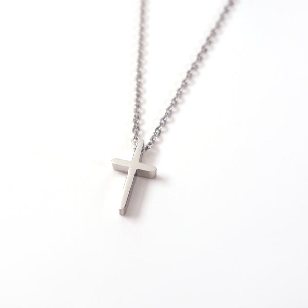 At The Cross V4 Christian cross necklace, product detail.