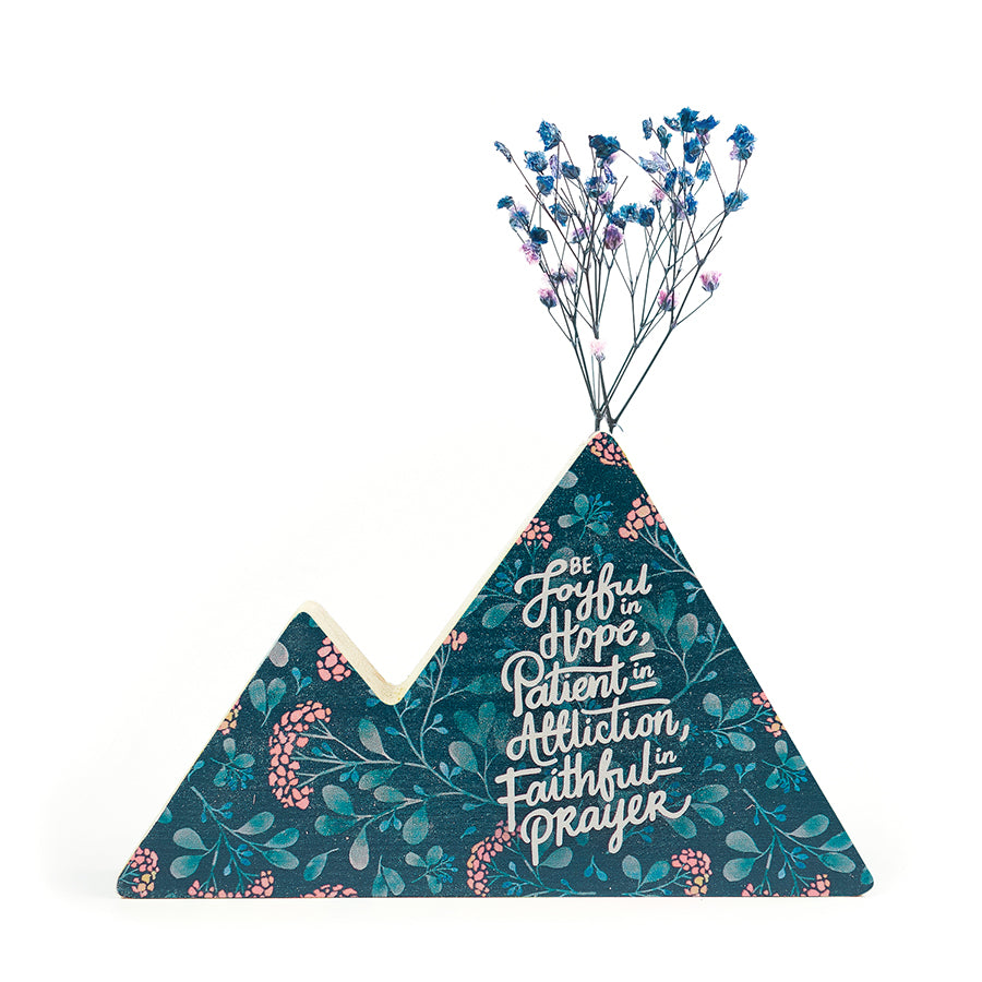 Be Joyful {Mountain Vase} - by The Commandment Co , The Commandment Co , Singapore Christian gifts shop