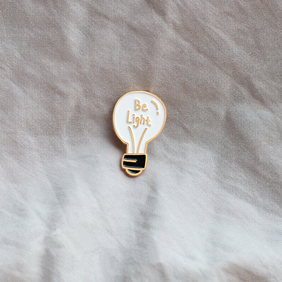 Be Light of The World {Enamel Pin} - Accessories by The Commandment Co, The Commandment Co , Singapore Christian gifts shop