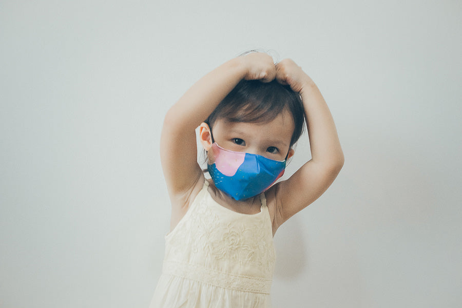 Blessed is The One Who Trusts in The Lord {Kids Face Mask} - Face Mask by The Commandment Co, The Commandment Co , Singapore Christian gifts shop