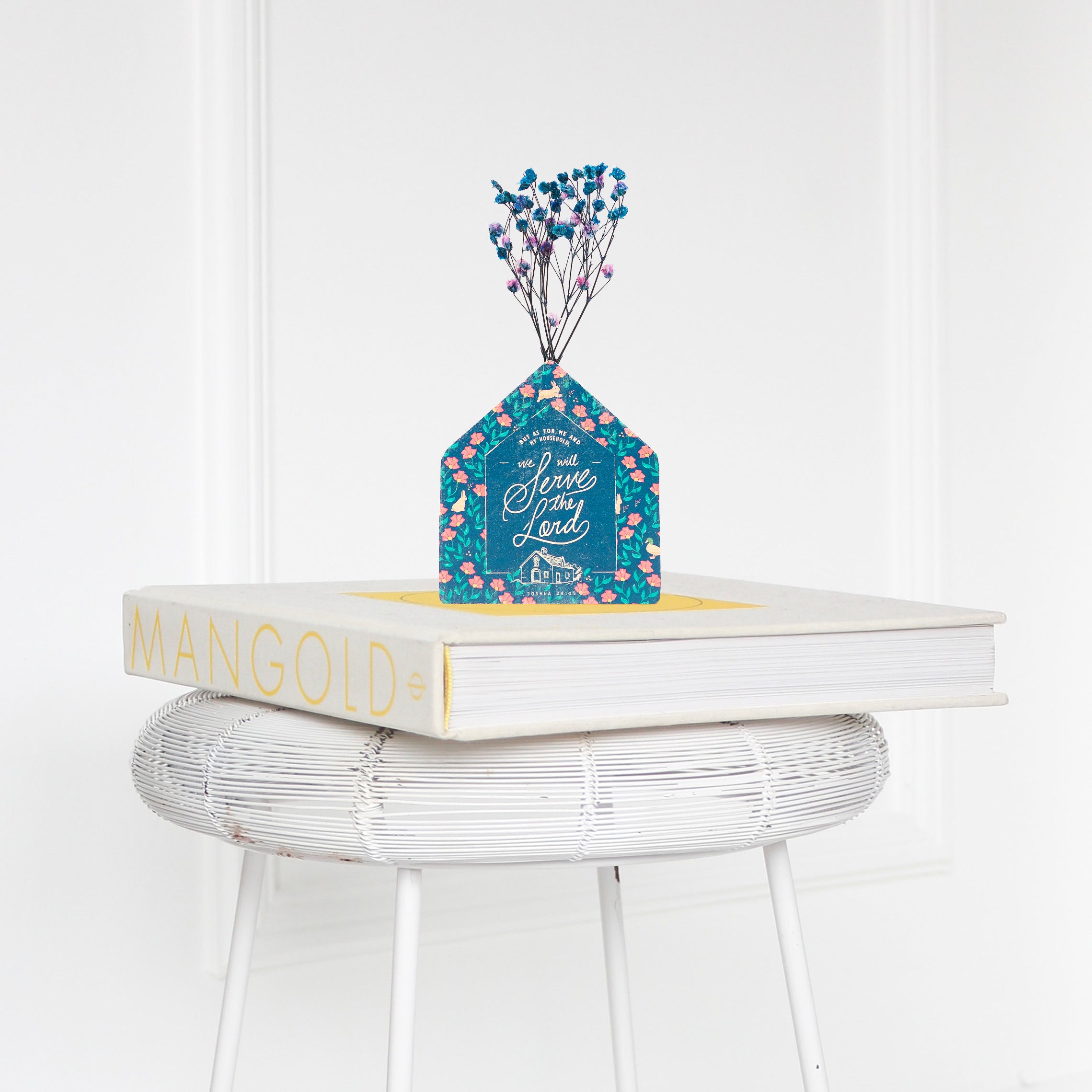 Household Serve The Lord {Little House Vase} - by The Commandment Co, The Commandment Co , Singapore Christian gifts shop