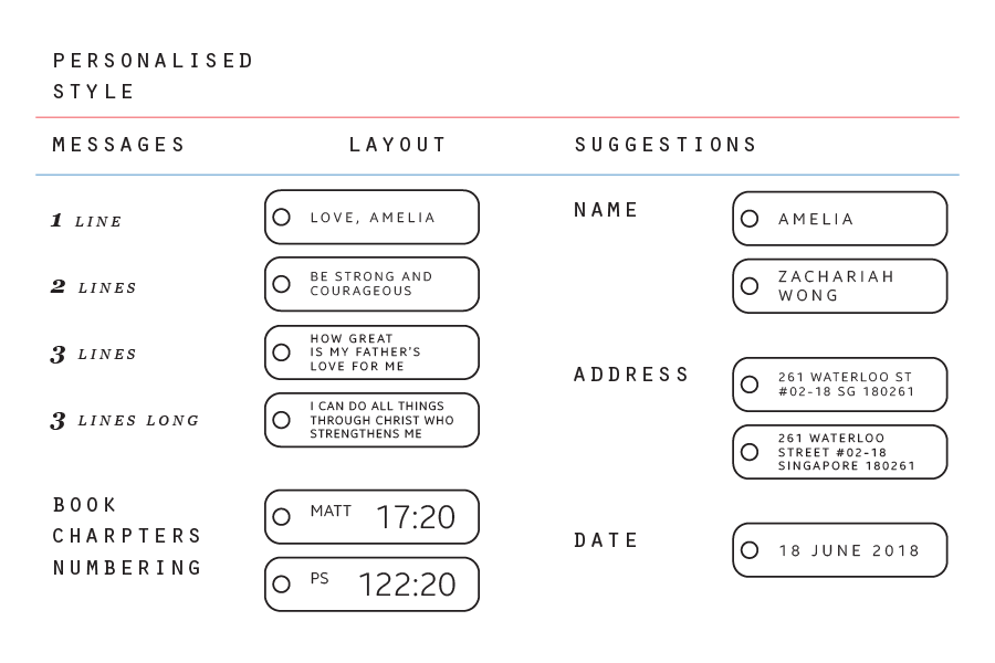 Classic Bar Brass Keychain - Keychain by The Commandment, The Commandment Co , Singapore Christian gifts shop