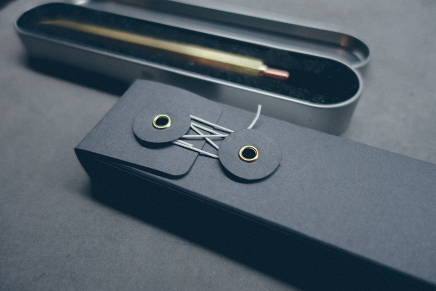 Rollerball Pen (Ink) Basic I {Personalised Brass Pen} - Brass Pen by The Commandment, The Commandment Co , Singapore Christian gifts shop