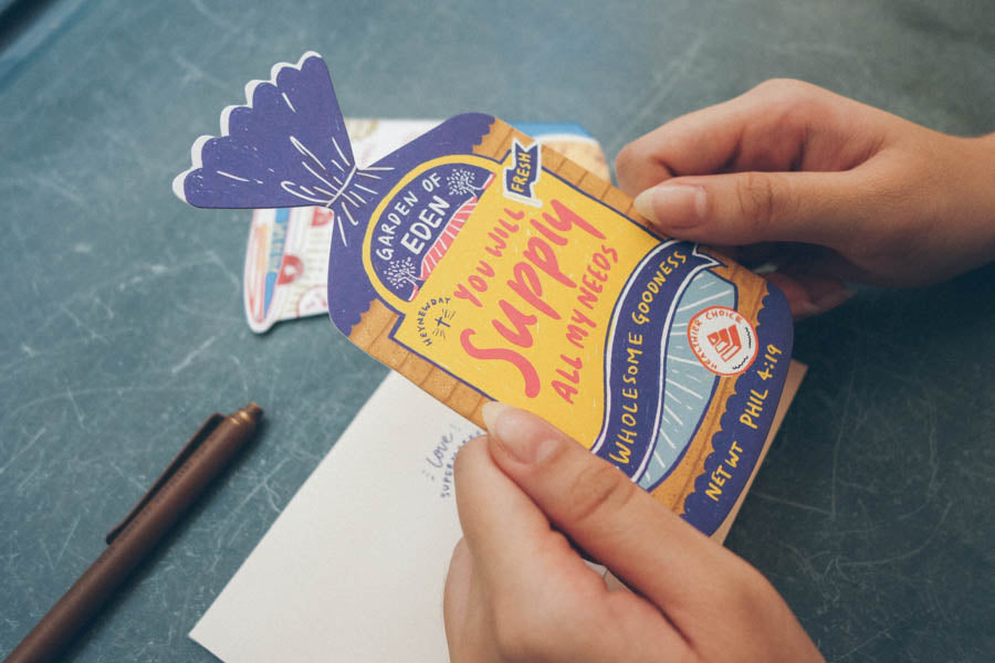 Wholesome Bread {LOVE SUPERMARKET Card} - Cards by The Commandment Co, The Commandment Co , Singapore Christian gifts shop
