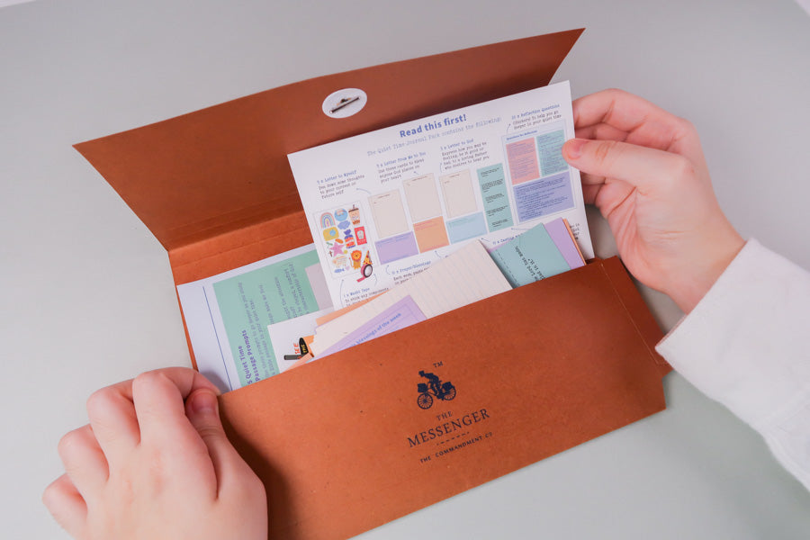 Quiet Time Journal Pack - Journal by The Commandment Co, The Commandment Co , Singapore Christian gifts shop