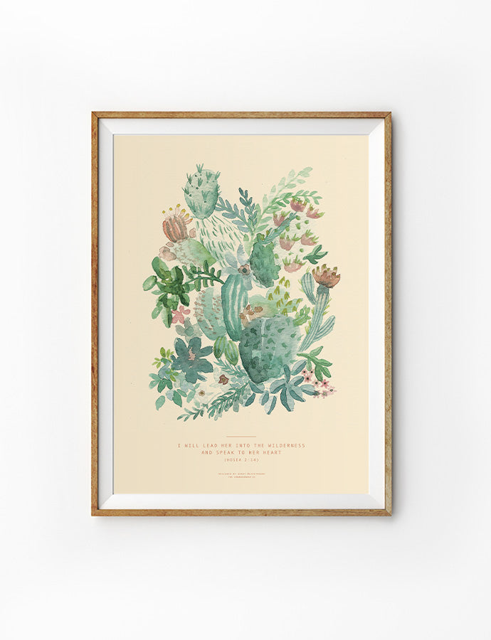 Speak To Her Heart {Poster} - Posters by Love The Ark, The Commandment Co , Singapore Christian gifts shop